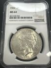 1922 P $1 Peace Dollar NGC MS 64 | Uncirculated UNC | ANTIQUE WHITE | MS64