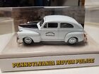 PA Pennsylvania state police 1941 Ford Deluxe 1:43 Diecast Car, New in Box