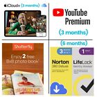 Trial codes! YT Premium, i Cloud+, Norton, & two 8x8 Shutterfly books