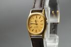 [NEA MINT]  Vintage Omega DeVille Cal 1350 Gold Quartz Women's Watch From JAPAN