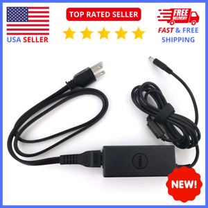Dell Laptop Charger 45W AC Power Adapter + Power Cord for Dell Inspiron 13 14 15