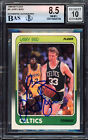 Larry Bird Autographed 1988-89 Fleer Card Celtics BGS 8.5 Gem 10 Auto Beckett