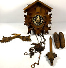 New ListingVintage Cuckoo Clock Co. Black Forest Germany Cuckoo Clock for Repair Complete