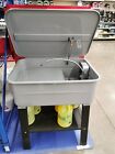 20 Gallon Auto Parts Washer With High Flow Pump 315 GPH W/Basket and Shelf NEW