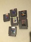 Original Nintendo Entertainment System Video Game Lot Of 6 Games NES NOT Tested