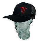 WILD THINGS TACTICAL GEAR BLACK HAT W RED LOGO NEW Snap Back Trucker Cap