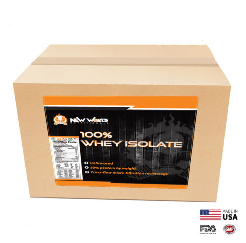 15lb Bulk Whey Protein ISOLATE (NOT concentrate) Manufacturer Direct VANILLA