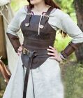 Medieval Leather Armor Corset Shieldmaiden Viking Armor  Women's Armour