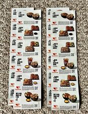New Listing24 Yoshinoya Restaurant Coupons Expire 5-31-24 So Cal Locations Only