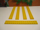 (i16/6) 5x LEGO 4282 Plates Building Block 2 x 16 Basic Yellow Star Wars Knights
