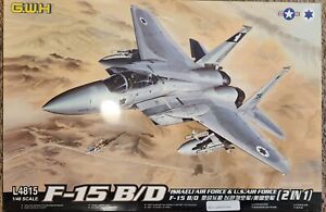 1/48 USAF & Israeli F15B/D Tactical Fighter (2 in 1)