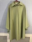 Vintage Beautiful Cape Wool Poncho Style By Harve Bernard 2 Buttons Fits Medium
