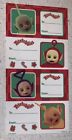 Lot (16) Teletubbies Rare Gift Tag To/From Stickers 1998 Ragdoll Tinky Winky