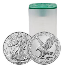 2023 1 oz American Silver Eagle Tube (20 Coins, BU)