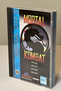 Mortal Kombat (Sega CD, 1993) Authentic, CIB, TESTED