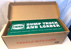 Collectible 2017 Hess Dump Truck and Loader NEW OLD STOCK MINT Never Out Of Box
