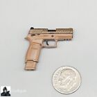 1:6 scale Easy & Simple Tan Sig P320 M18 Pistol for 12