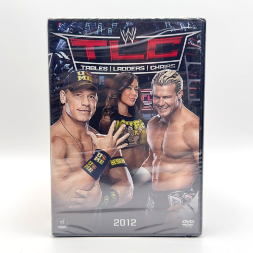 WWE TLC Tables Ladders Chairs 2012 DVD New Sealed WWF John Cena Dolph Ziggler