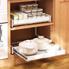 Adjustable Kitchen Pull Out Drawer Storage Slide Out Cabinet Shelf Soft Close
