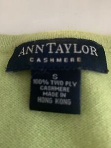 Ann Taylor Cashmere Twin Sweater Set