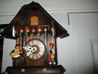Vintage Black Forest Chalet Cuckoo Clock West Germany*WORKING GREAT*