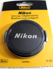 Nikon Genuine 52mm Front Lens Cap Collectible Japan 52 mm Snap-on New Classic