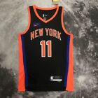 New York Knicks Jalen Brunson black jersey