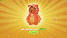 Party Animals Red Raincoat Fluffy Skin Code