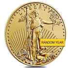 1/2 oz Gold American Eagle $25 Coin BU (Random Year)