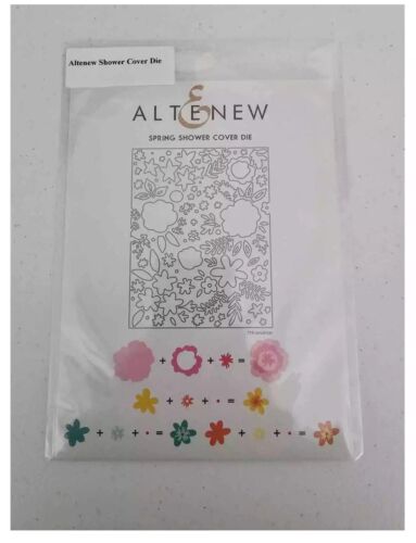 New ListingAltenew Spring Shower Cover Die Floral Lots Of Bitty Cut Outs Floral Free Ship