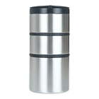 Mainstays Stacking Food Jar, Stainless Steel, 41 oz*!