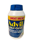 Advil Liquid-Gels 200-Count Solubilized Ibuprofen Capsules, 200mg  Exp- 2/2025