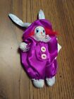 Vintage 1997 Heimann Porcelain Small Circus Clown Bunny wabbit