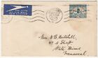 South Africa: Airmail Cover: Cape Town-No 4 Shaft, State Mines, Transvaal, 1936