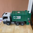 Bruder Rear Loading Recycling Trash Garbage Truck Green Cab Made In Germany