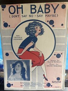 New Listing5-pack Of Post-1920 Popular Sheet Music