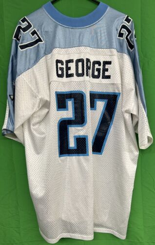 Vintage Eddie George Tennessee Titans Jersey SZ XL