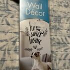 Wall Wear HOME SWEET HOME Peel & Stick 17” X 20”