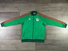 Adidas Mexico Track Jacket Mens Size XL Green Red 3 Stripe New HF1440
