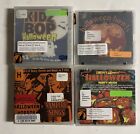 Lot Of 4 Halloween CDs - Kidz Bop - Drew’s Famous - Scary Sounds And Scary Music