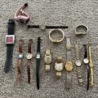 Lot Vintage Bulova Waltham Benrus Seiko + More Watch Estate Finds Untested