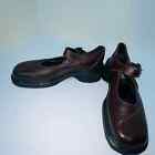 Vtg Dr Martens Women 9266 Mary Jane US8 UK6 Single Strap Brown Leather Shoes Y2K