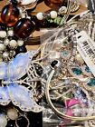 5lbs Jewelry INCLUDES SILVER Vintage Modern Huge Lot ALL GOOD Wearable Resale 6