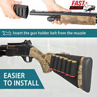 8 Rounds Tactical Buttstock Shotgun Shell Holder Ammo Cartridge Pouch for 12GA
