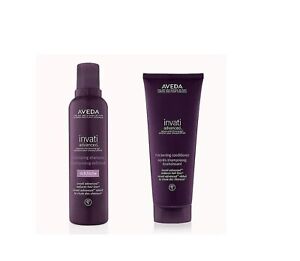 Aveda Invati Advanced Shampoo Rich 6.7oz and Conditioner 6.7oz Duo Set