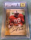 Jerry Rice 2011 Exquisite Collection Auto BGS 9 MINT #12/20 Legacy Signatures SP