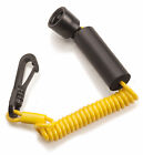 Sea Doo DESS Key Yellow Floating Lanyard (For: More than one vehicle)