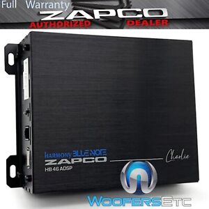 ZAPCO HB-46-ADSP CAR 6-CHANNEL DSP 15 BANDS EQ BLUETOOTH 4-CHANNEL AMPLIFIER NEW