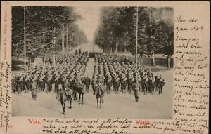 New Listing1903 Russia Military Postcard Soldiers in Parade Formation - To Germany