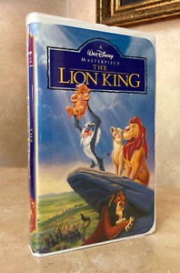 ORIGINAL ! RARE ! THE LION KING VHS (WALT DISNEY MASTERPIECE COLLECTION) 1994